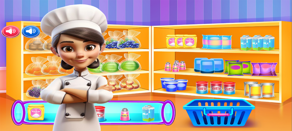 game cooking candy decoration ภาพหน้าจอ 0