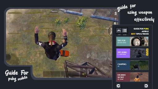 Guide For PUBG Mobile Guide Captura de tela 1
