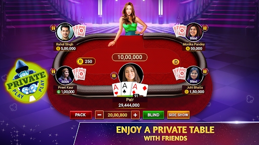 Teen Patti Octro 3 Patti Rummy ဖန်သားပြင်ဓာတ်ပုံ 2