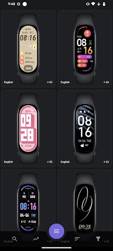 Mi Band 8 Watch Faces Скриншот 2