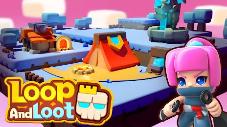 Loop & Loot™: Merge RPG Schermafbeelding 1