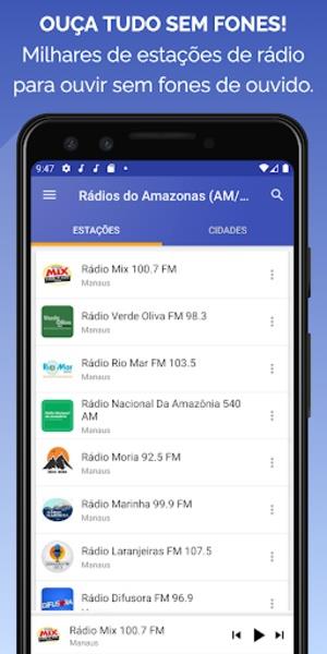 Rádios do Amazonas (AM/FM) স্ক্রিনশট 2