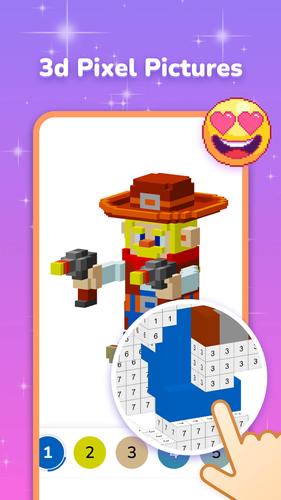 Pixel Coloring স্ক্রিনশট 3