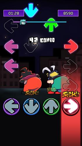 Full Mod Rap Battle Night ภาพหน้าจอ 1