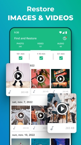 Dumpster: Photo/Video Recovery應用截圖第3張