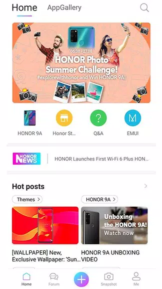 HONOR Club ภาพหน้าจอ 0