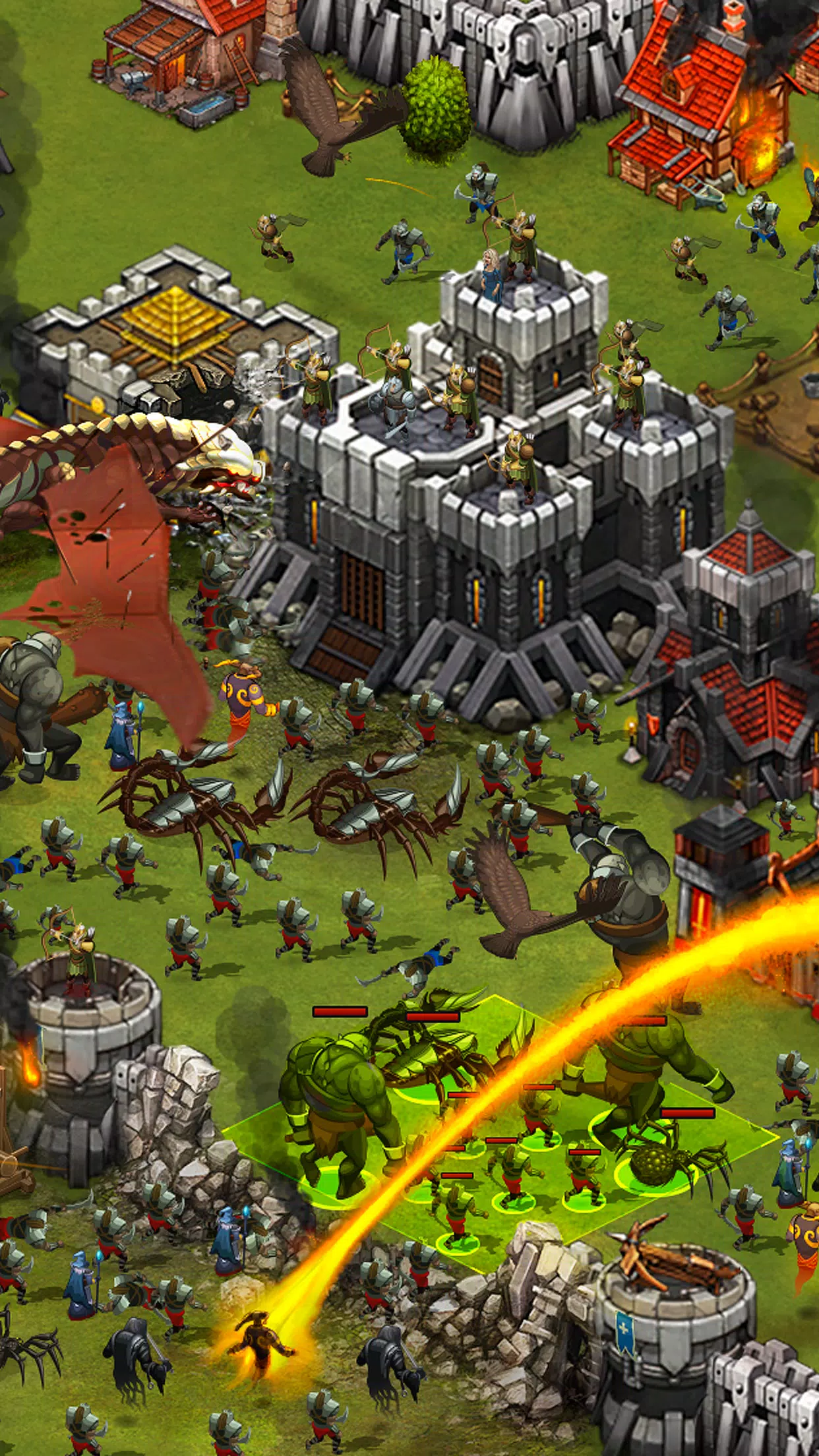 Throne Rush Tangkapan skrin 2