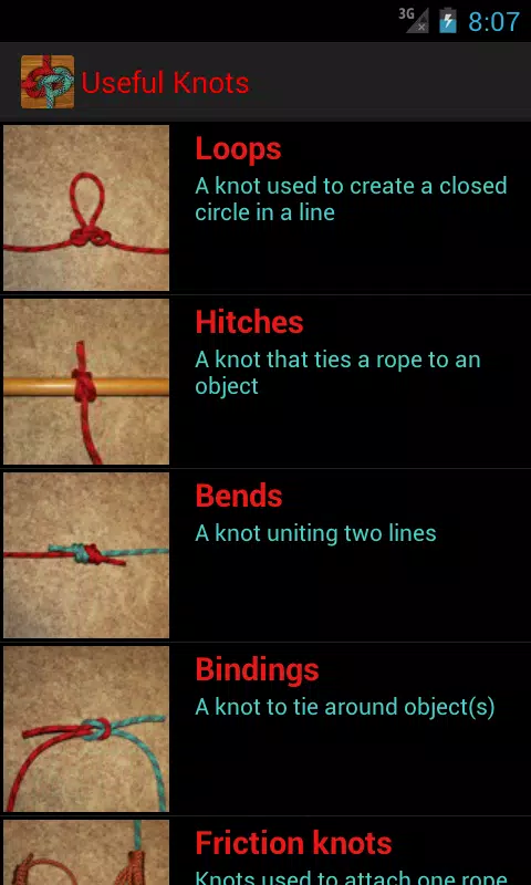 Useful Knots Ekran Görüntüsü 0