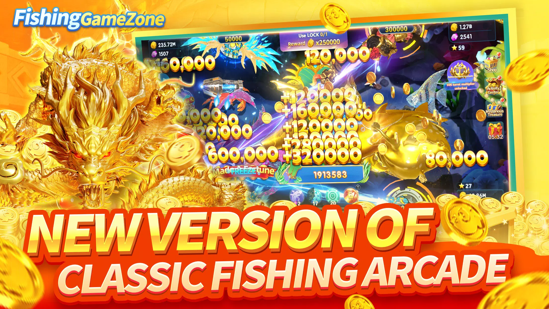 Fishing Game Zone Ảnh chụp màn hình 1