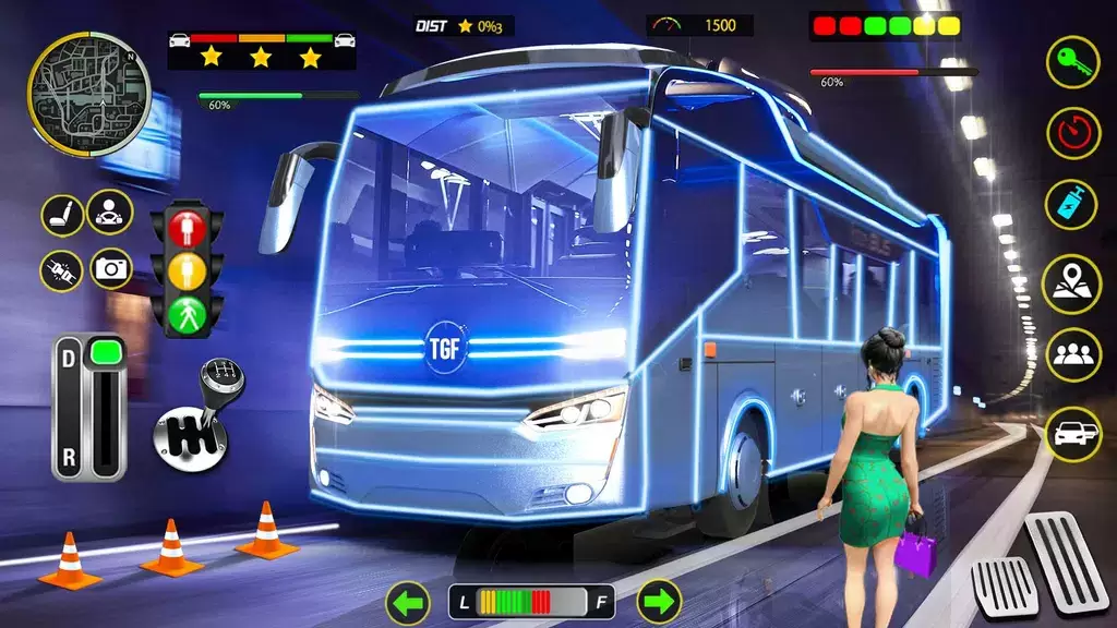 Coach Bus 3D Driving Games ဖန်သားပြင်ဓာတ်ပုံ 1