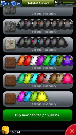 Pocket Frogs: Tiny Pond Keeper Captura de tela 2