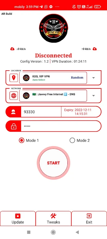 IGOL VIP - VPN Captura de tela 2