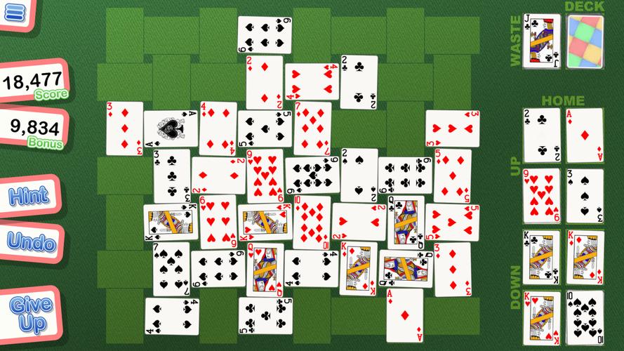 Crystal Crazy Quilt Solitaire 스크린샷 0