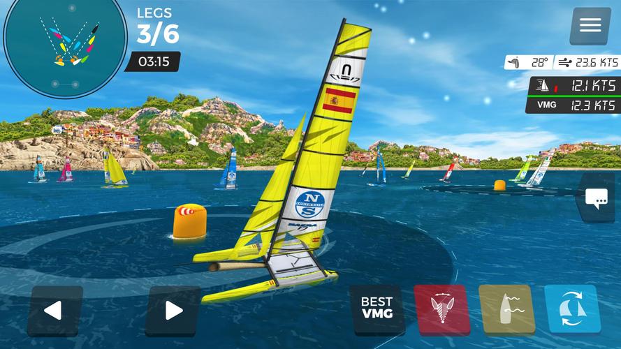 Virtual Regatta Inshore Capture d'écran 2
