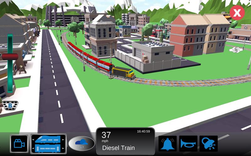Kids Train Sim Captura de pantalla 0