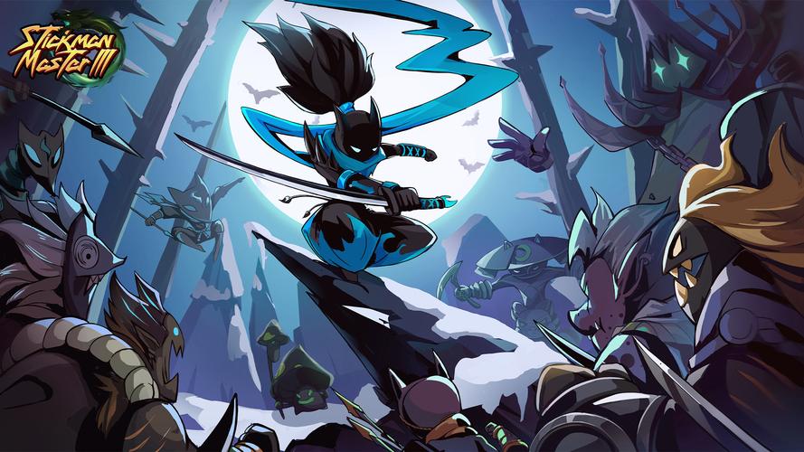 Stickman Master Ⅲ: Idle RPG Captura de pantalla 0