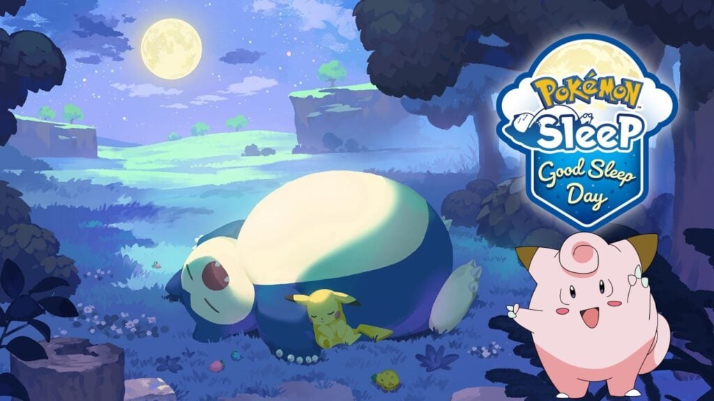 Pokémon Sleep to Debut on Good Sleep Day