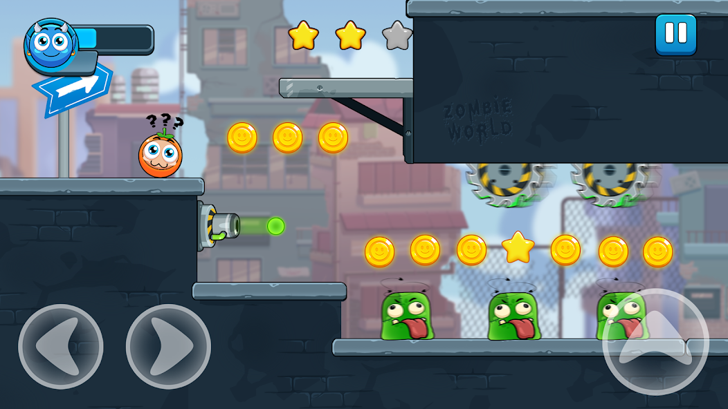 Ball Hero: Zombie city Mod Zrzut ekranu 3