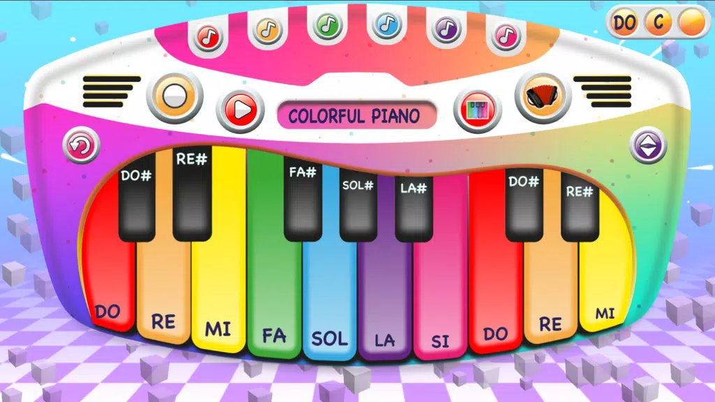Colorful Piano Screenshot 0