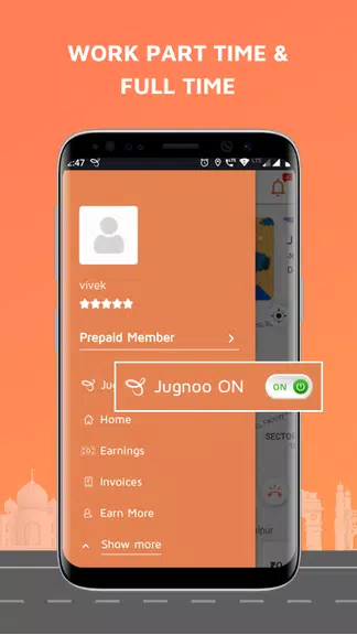 Jugnoo Drivers ภาพหน้าจอ 0