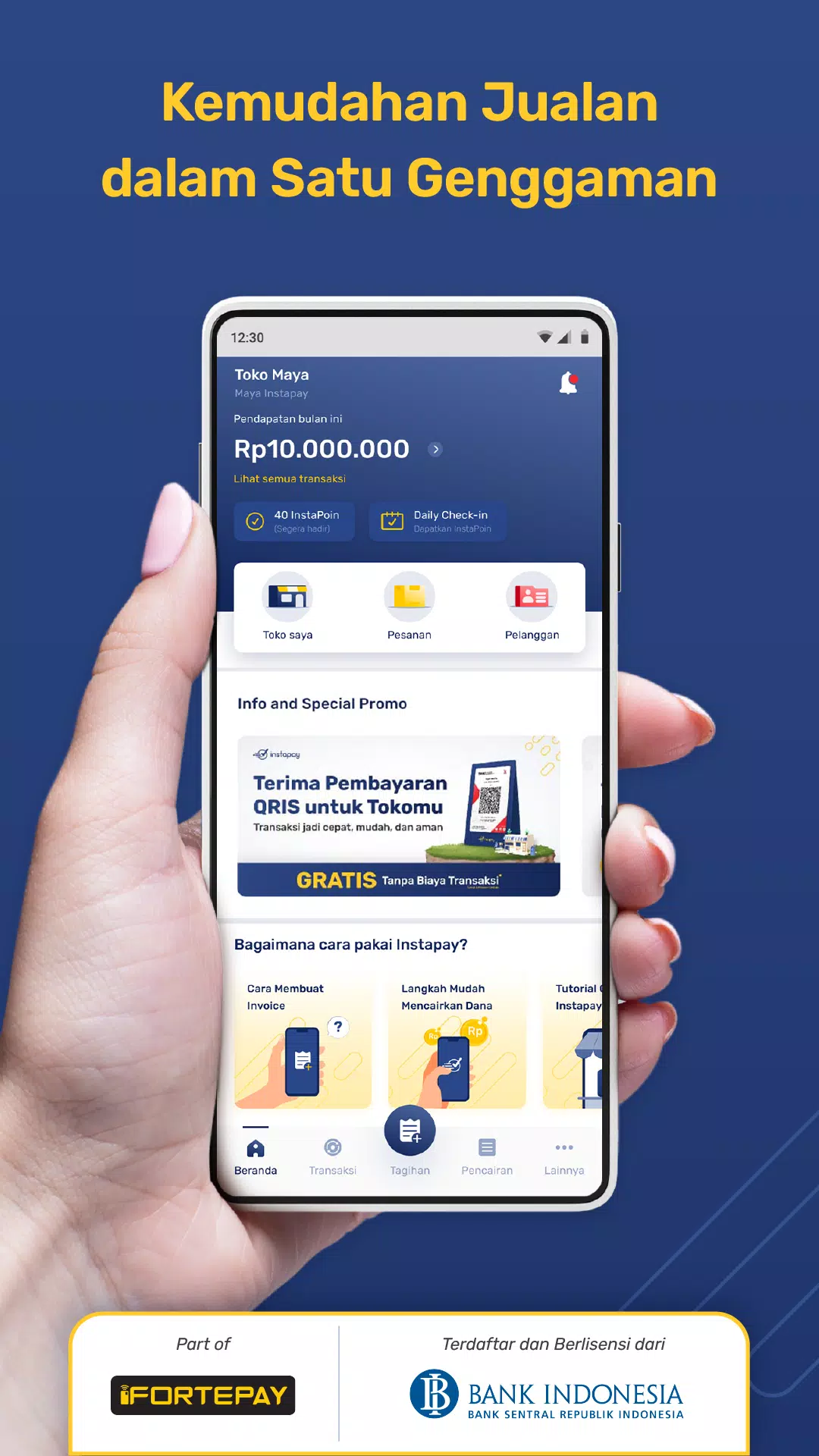 Instapay Tangkapan skrin 0
