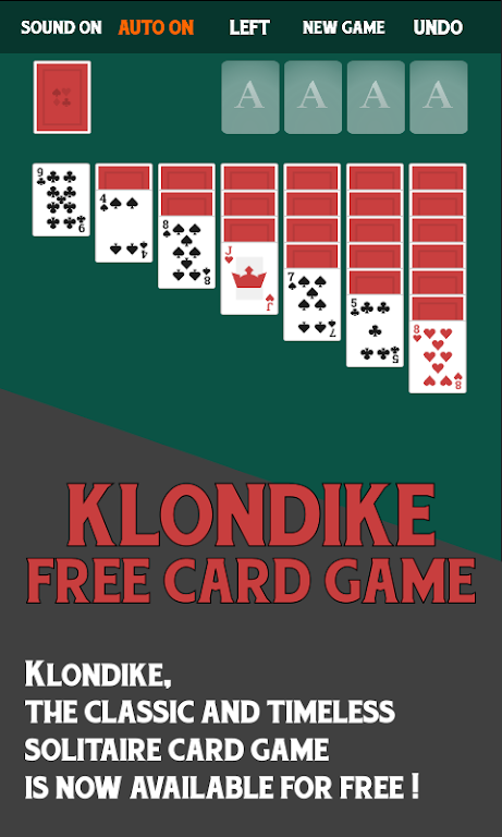 Klondike Free Card Game Schermafbeelding 0