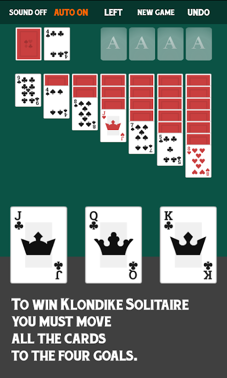 Klondike Free Card Game Schermafbeelding 2