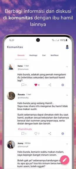 BukuBumil - Pregnancy Tracker Zrzut ekranu 2