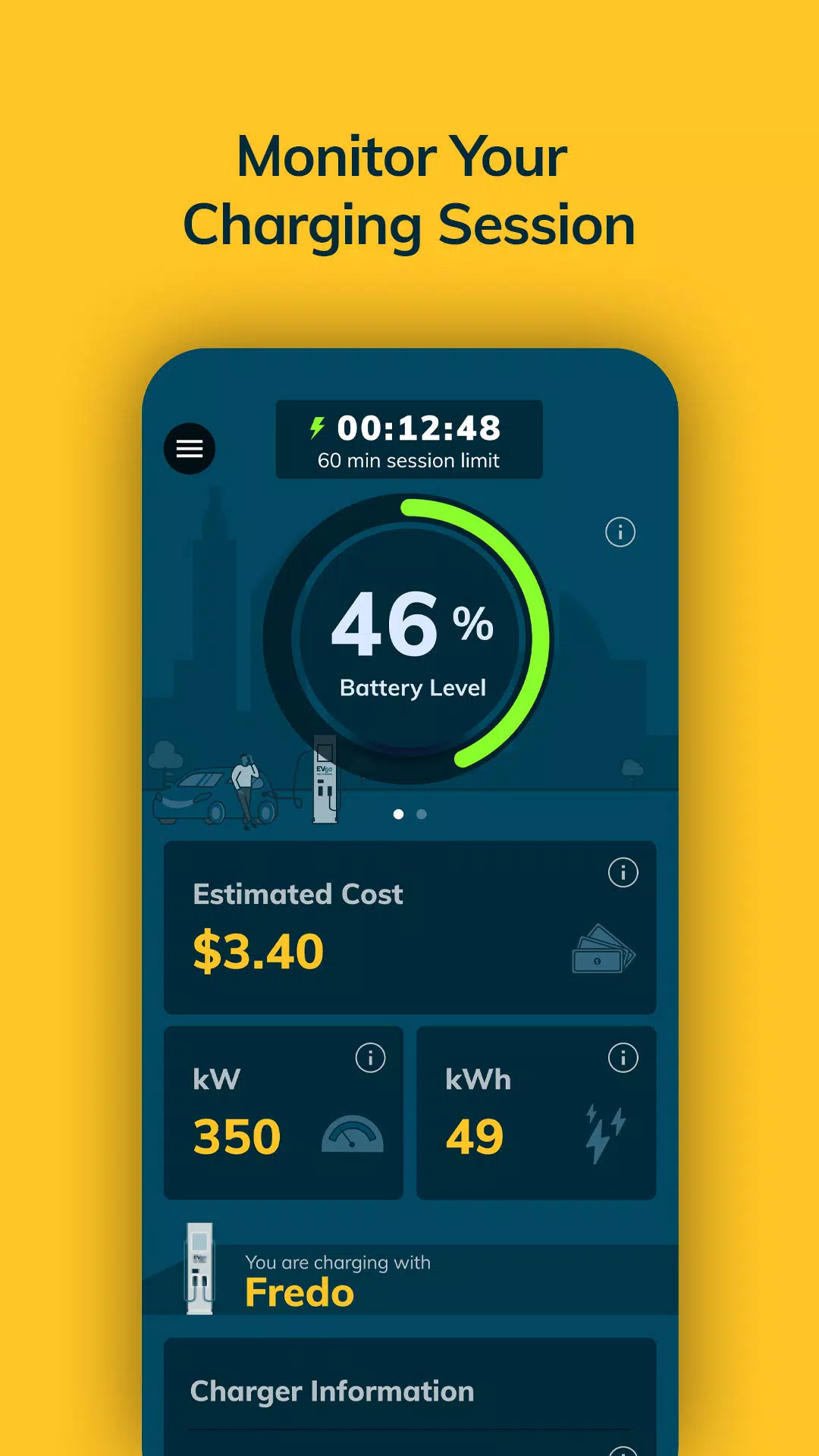 EVgo - Fast EV Charging Screenshot 1