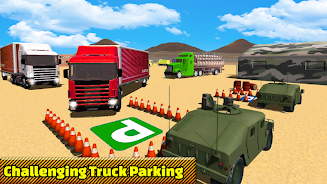 Truck Parking Truck Games Captura de tela 0