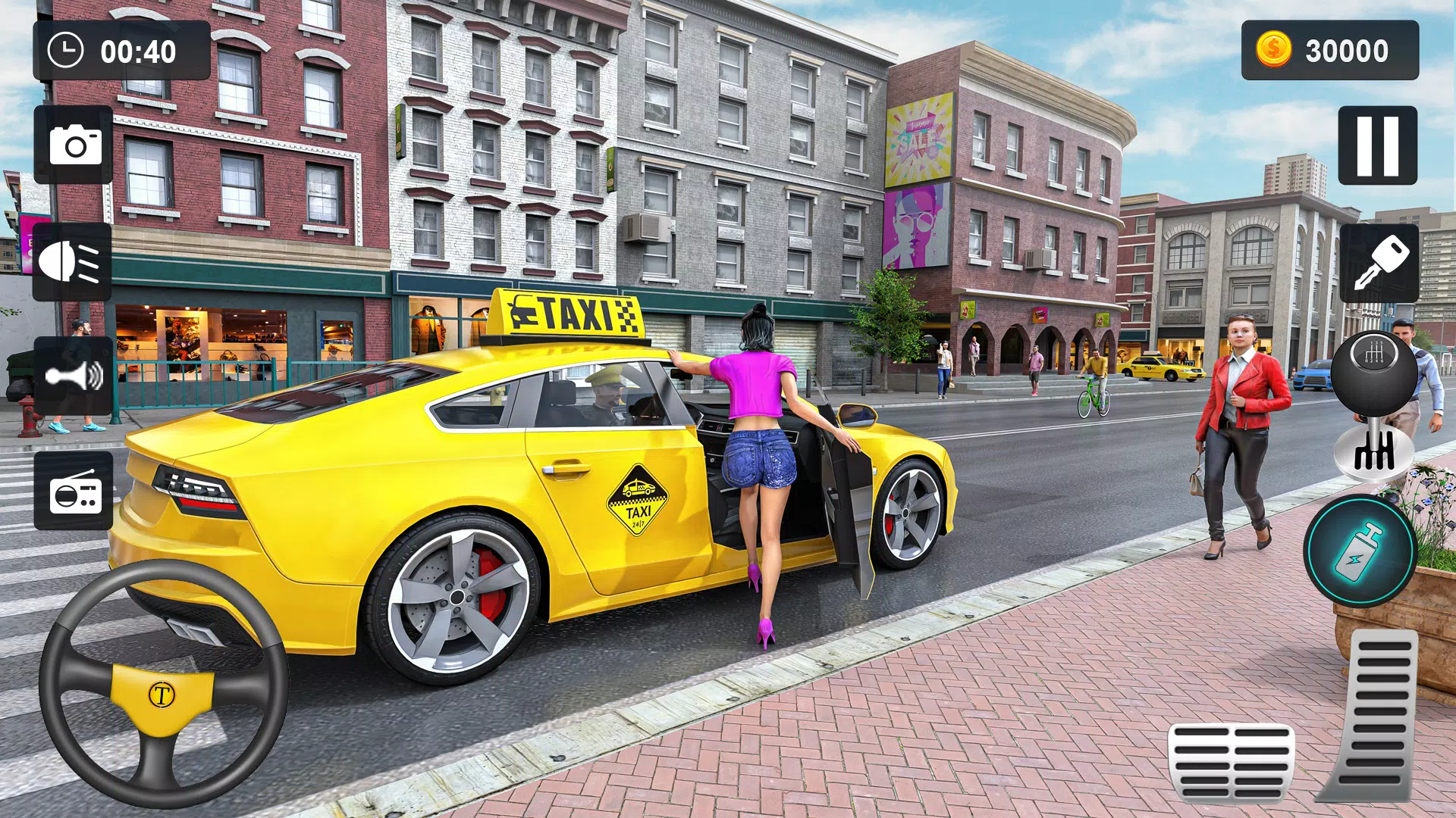 Taxi Simulator ဖန်သားပြင်ဓာတ်ပုံ 0