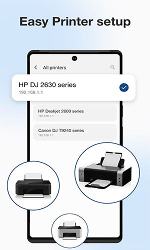 EPrint Smart HPrinter Service Schermafbeelding 1