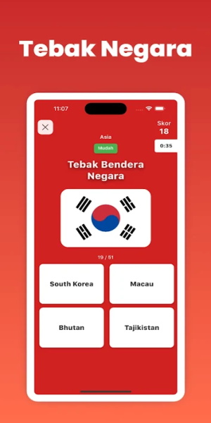 Tebak Nama Negara & Provinsi Captura de tela 0