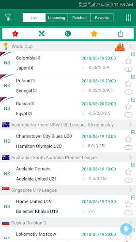 Soccer Predictions, Betting Tips and Live Scores Ảnh chụp màn hình 3