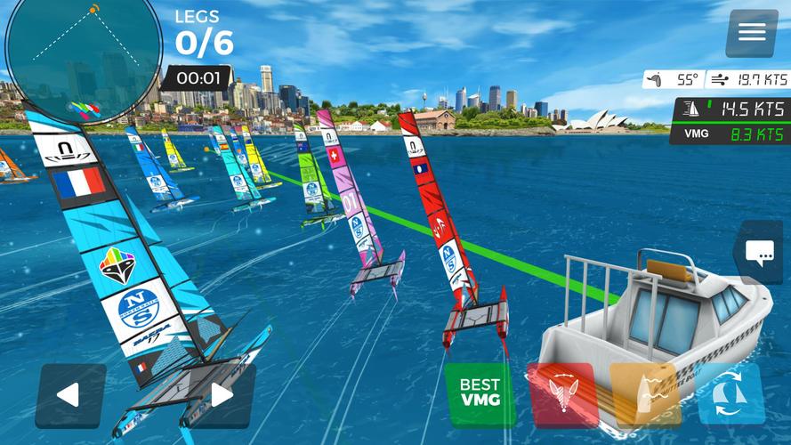 Virtual Regatta Inshore Capture d'écran 0