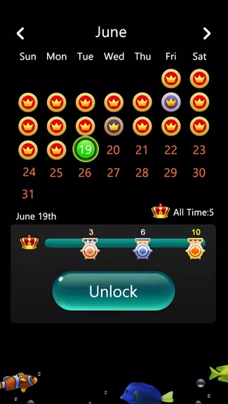 Solitaire - Dark Mode Schermafbeelding 3