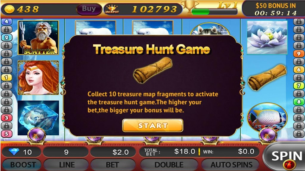 Slots Arctic:Free Slot Machine Schermafbeelding 1