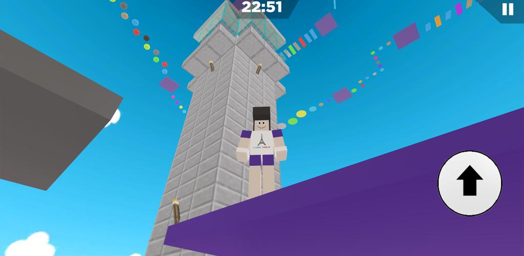 Mega Tower escape parkour Capture d'écran 0