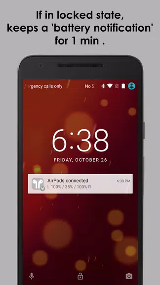AirBuds Popup - airpod battery ภาพหน้าจอ 1