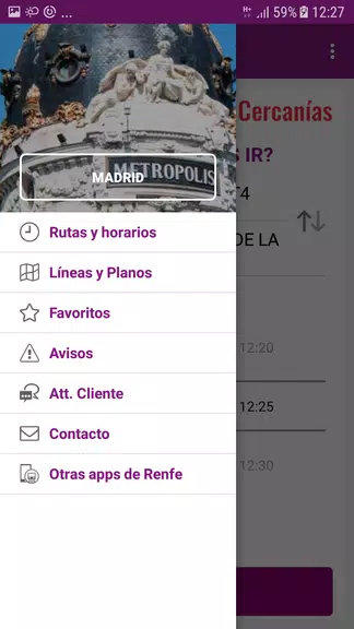 Renfe Cercanias Captura de tela 1