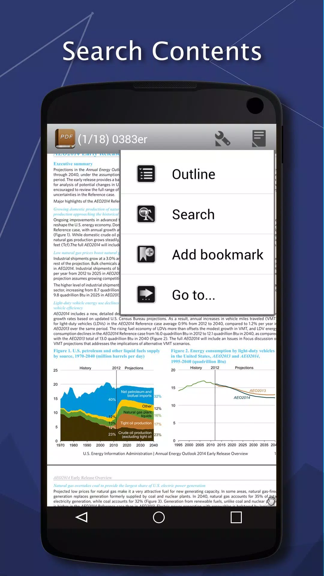 PDF Reader Schermafbeelding 3