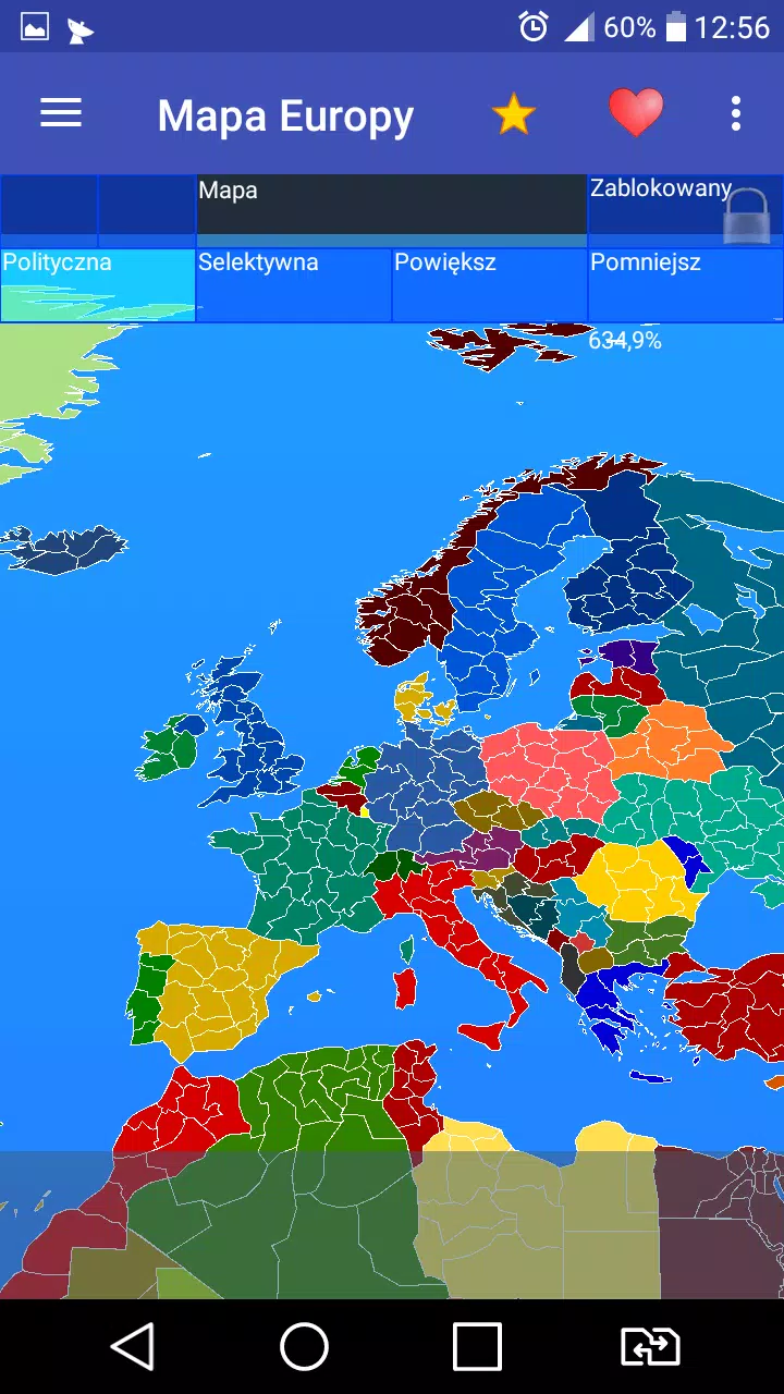 Europe map应用截图第1张