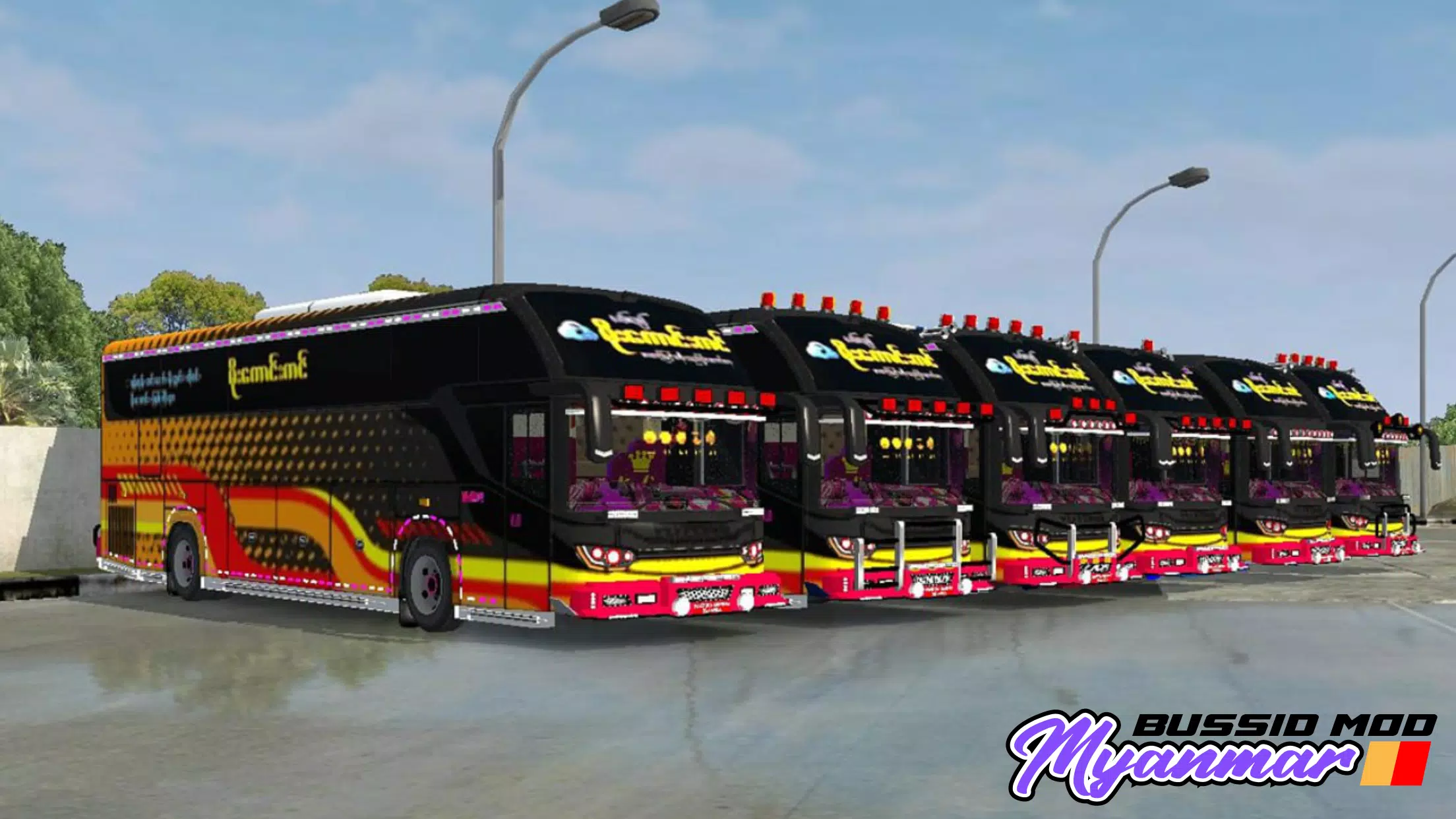 Mod Bussid Myanmar Скриншот 0