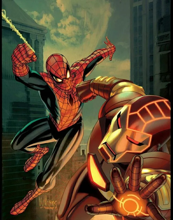 Spiderman vs Iron Man 3D Adventures ภาพหน้าจอ 1