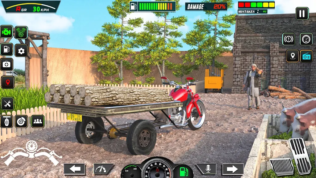 Tuk Tuk Rickshaw: Auto Game Ảnh chụp màn hình 1