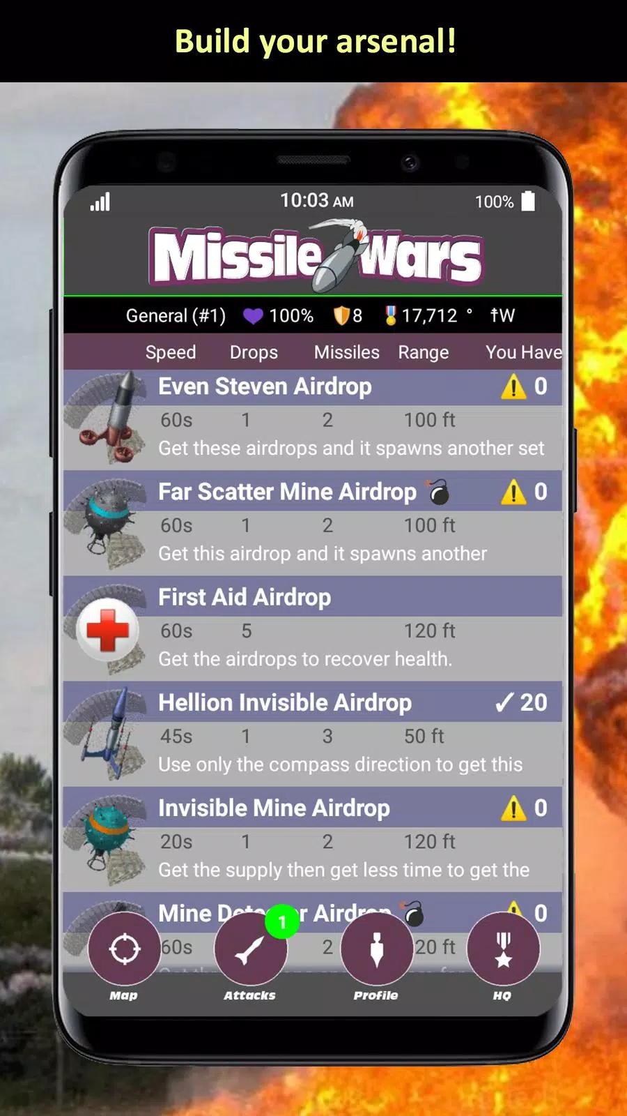 Missile Wars 스크린샷 1