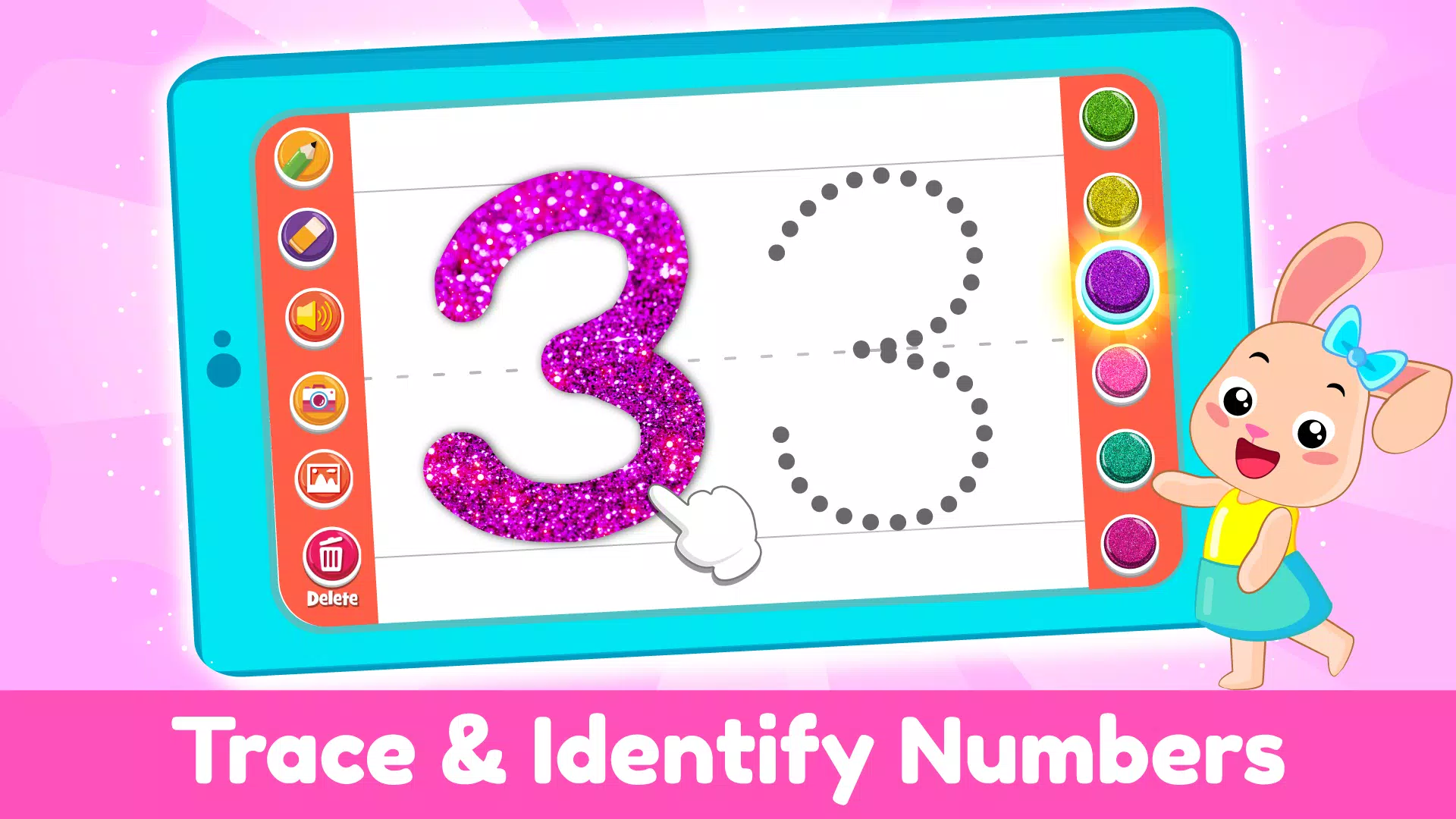 Learn 123 Numbers Kids Games ဖန်သားပြင်ဓာတ်ပုံ 2