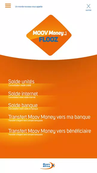 Moov Money Togo Capture d'écran 3