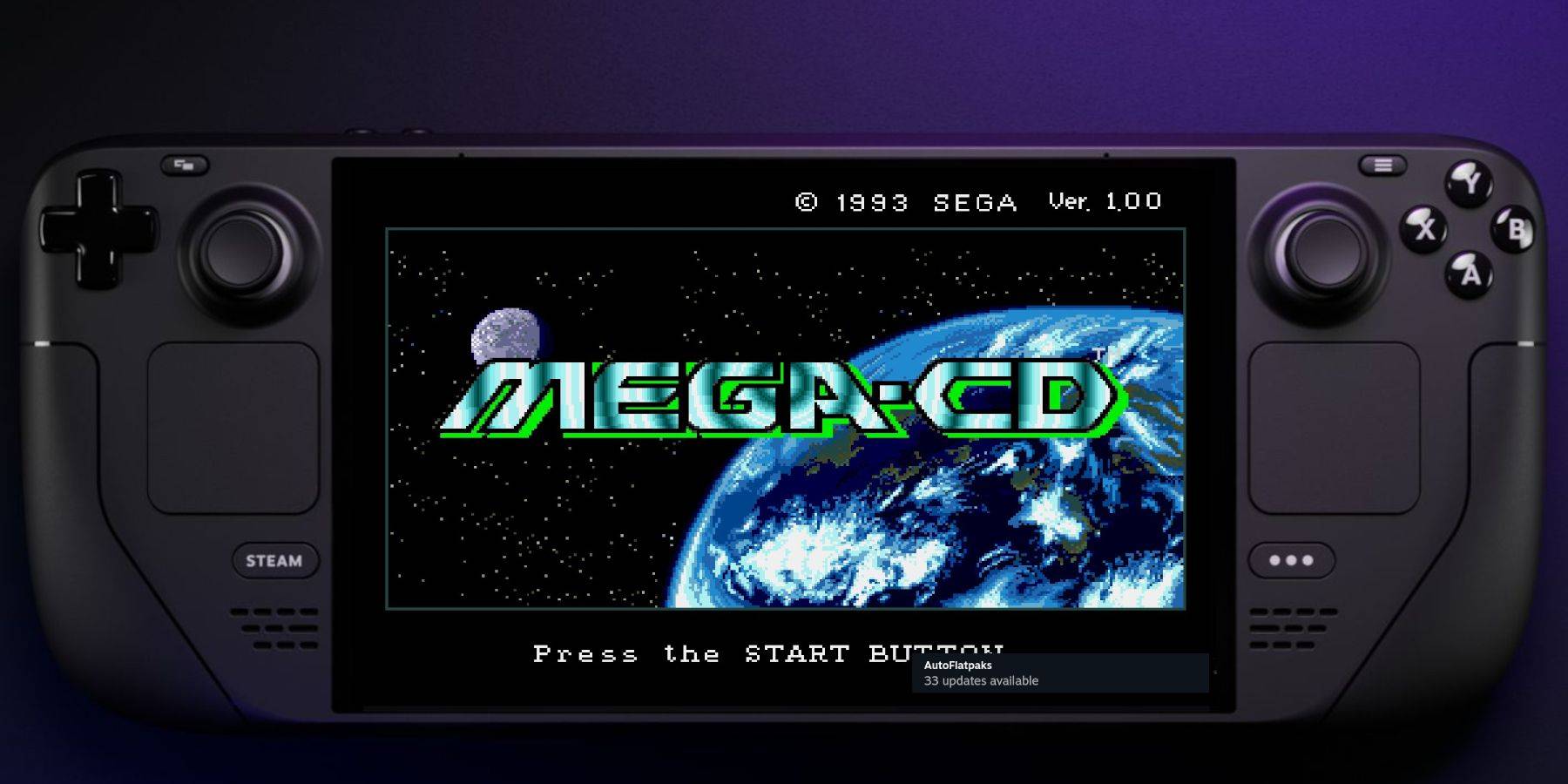 Sega CD Gaming Flourishes on Steam Deck