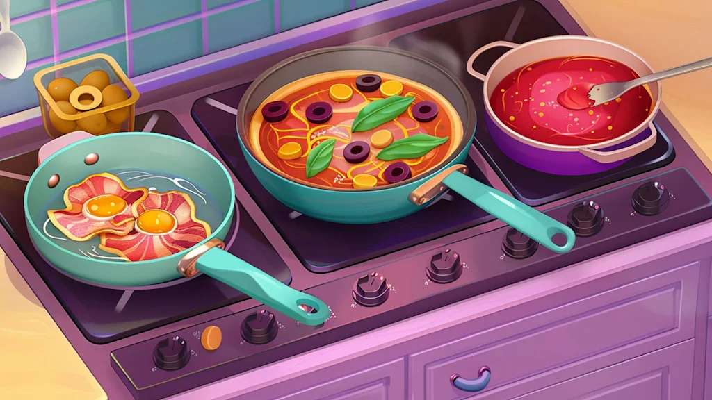 Pizza Maker Cooking Girls Game Ảnh chụp màn hình 0